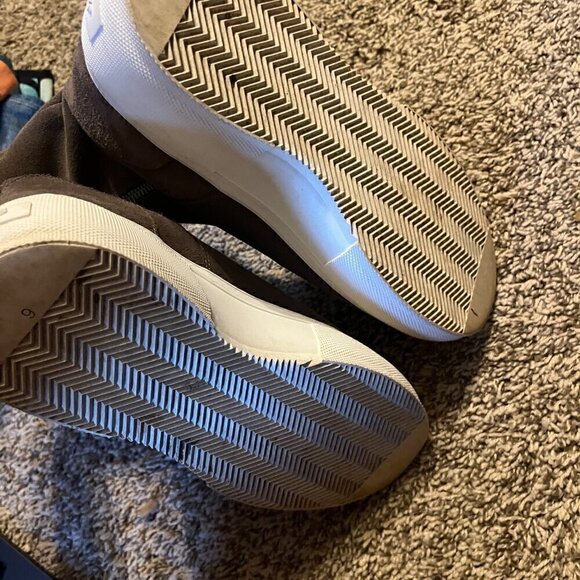 J/Slides taupe tan fur lined Selena sneaker boots - Picture 6 of 7